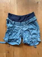 Kurze blaue Umstandshose in Größe 40 Berlin - Tempelhof Vorschau