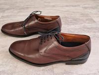 LLOYD COMFORT FIT Herrenschuhe Leder braun Größe 42,5 Nordrhein-Westfalen - Meerbusch Vorschau