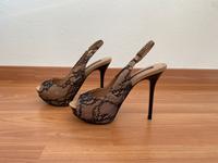 High Heels ZARA Größe 37 beige schwarz Obergiesing-Fasangarten - Obergiesing Vorschau