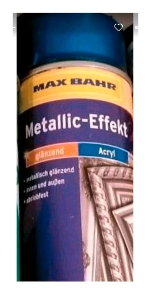 Sprühlack blau metallic innen außen spray Dose Farbe in Hamburg