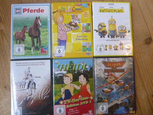 DVD Heidi Conni Minions Planes Was ist Was Pferde Schöne Biest in Ditzingen
