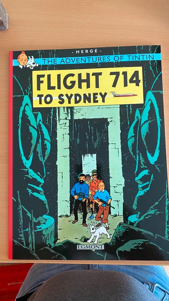 Tim & Struppi  TINTIN Comic "Flight 714 to Sydney" englisch in Unterschleißheim