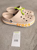 Crocs Bayaband Größe 39/40, Farbe Pebble - Neu in OVP Nordrhein-Westfalen - Voerde (Niederrhein) Vorschau