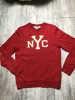 H & M Sweat - Pullover,rot mit beigen Buchstaben, Gr. S Nordrhein-Westfalen - Bocholt Vorschau