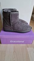 Graceland Boots grau Glitzer gefüttert Gr.42 neu mit Karton Nordrhein-Westfalen - Kaarst Vorschau