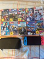 Nintendo Switch + 10 Spiele , 2 Controller und Tasche Schleswig-Holstein - Itzehoe Vorschau