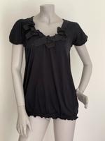 Stefanel lässiges Shirt Supima Baumwolle schwarz Gr. M Berlin - Mitte Vorschau