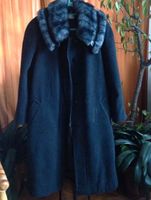 Damen Wolle schwarzer Mantel von Laurence B. in Größe XL. Sachsen - Görlitz Vorschau