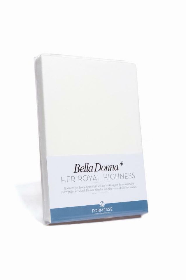 Bella Donna Jersey Spannbettbezug 90x190cm bis 200x240cm in Herford