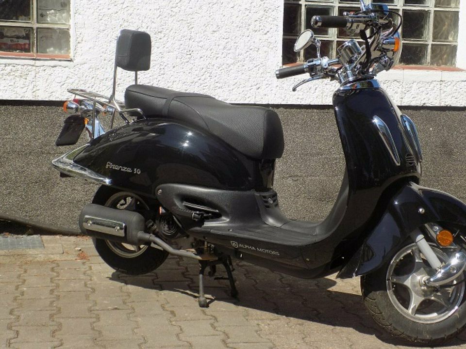 ALPHA MOTORS Motorroller »Retro Firenze«, 50 ccm, Euro 5 in Berlin -  Reinickendorf | Motorroller & Scooter gebraucht | eBay Kleinanzeigen ist  jetzt Kleinanzeigen