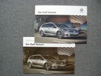 Prospekt Preisliste VW Golf 7 Variant neu und ungelesen !!! Niedersachsen - Wrestedt Vorschau