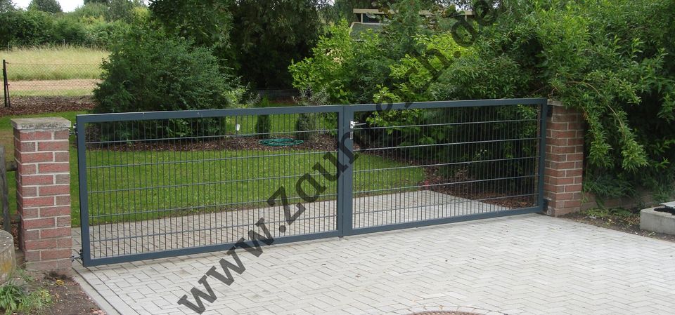 #23: Gartenzaun Doppelstabmatte Gabionen Sichtschutz Zaun Matte in Harpstedt