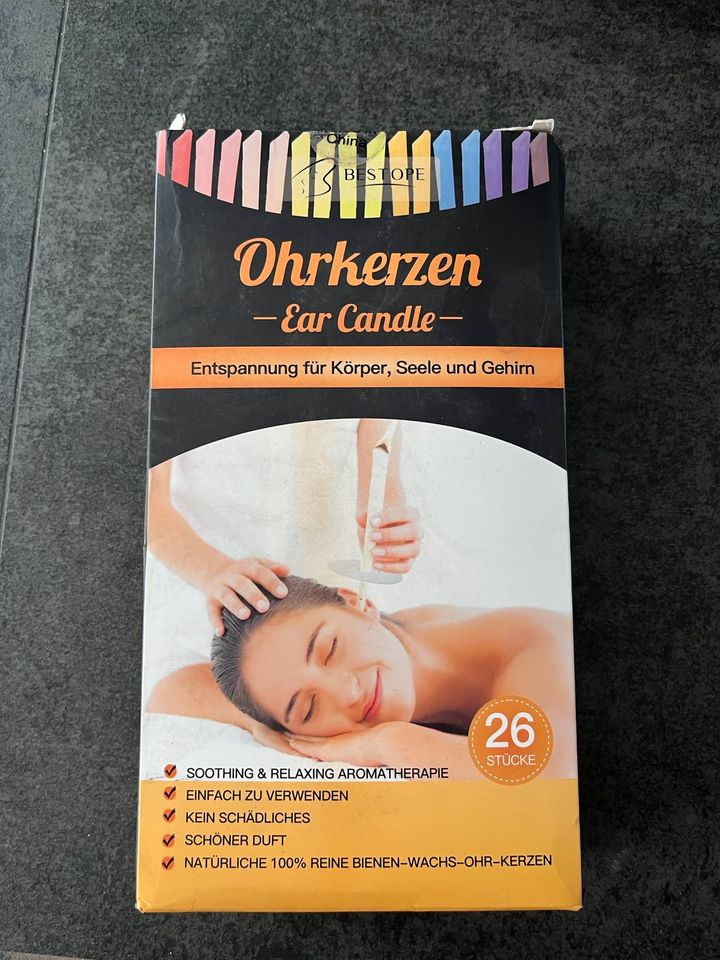 Ohrkerzen, Ear Candle, Hygiene, Gesundheit, Entspannung in Bergisch Gladbach