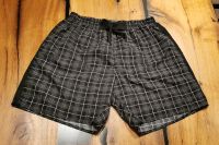 schwarz karierte Badehose/Badeshorts in Gr. L/XL Bayern - Schwanfeld Vorschau