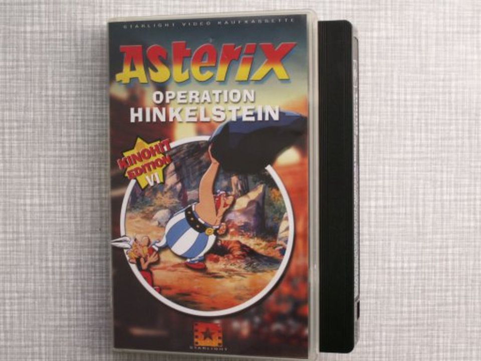 VHS   Asterix - Sieg über Cäsar / Hinkelstein / Amerika | Ice Age in Steinbach-Hallenberg (Thüringer W)