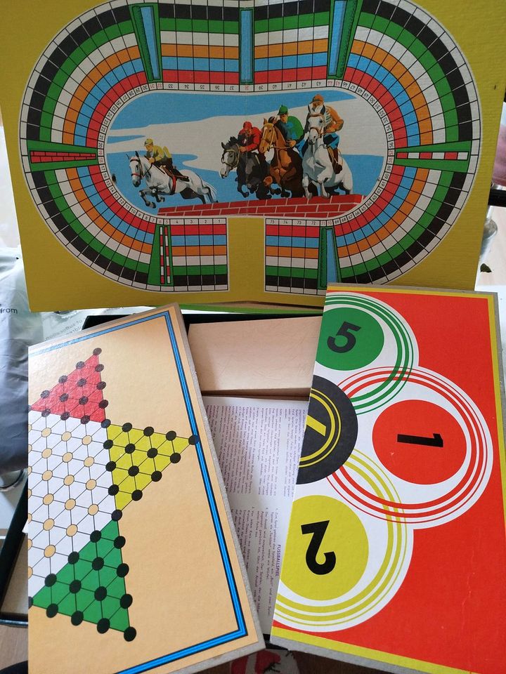 DDR Spielzeug, DDR Spielesammlung, DDR Pferderennen,DDR Spika in Eisenach