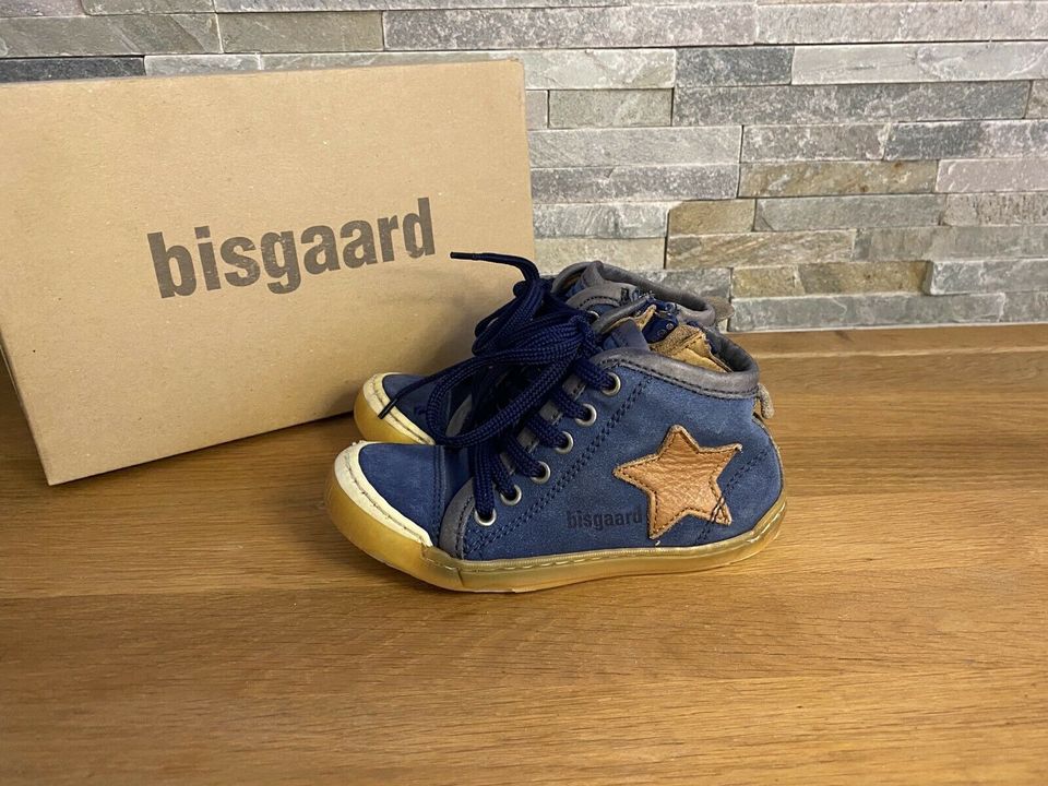 Bisgaard Wildleder Sneaker blau jungen Pepino Leder in Düsseldorf