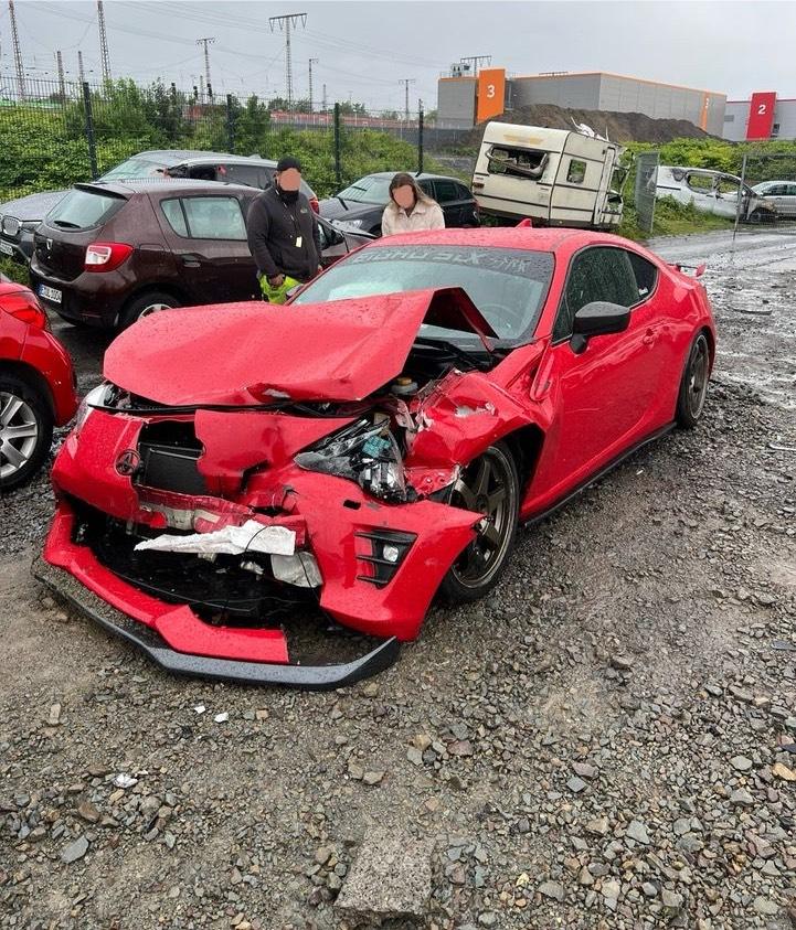 Abbildung des Autos Toyota GT86 Unfallfahrze…