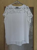 Shirt von Janina in weiß Gr 46 Thüringen - Schleusingen Vorschau