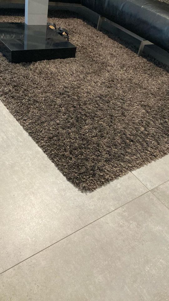 Hofmeister Hochflor Teppich 160m x 230cm braun dunkelbraun weich in Stuttgart