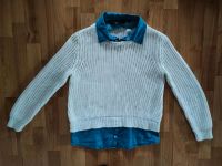 2 in 1 Strickpullover mit Hemd New Look Gr.S Bayern - Dinkelscherben Vorschau