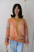 70er Jahre Wollpullover/ Rosa, Gelb/ oversized Kiel - Ravensberg-Brunswik-Düsternbrook Vorschau