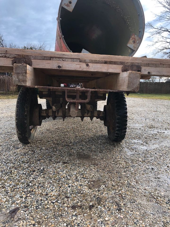 Gummiwagen holzwagen bruckenwagen in Zolling