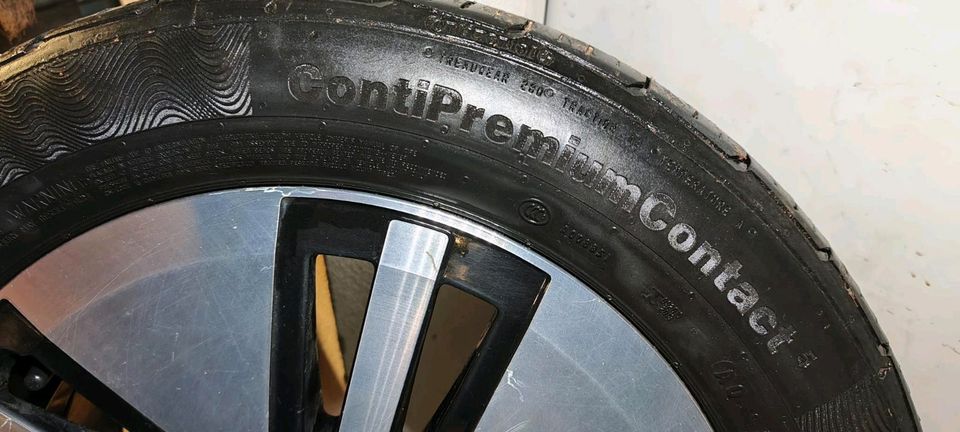 4X VW Golf 6 7 GTI GTE Alufelgen  Sommerreifen Conti 205/55 R16 in Wittlich