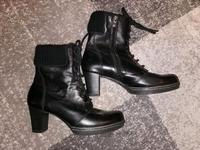 Caprice Leder Stiefeletten Stiefel schwarz Nordrhein-Westfalen - Langenfeld Vorschau