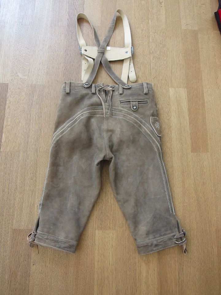 Tolle Lederhose Marke Almsach Gr 134 Top Zustand in Planegg