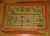 Figurenlegespiel, DDR, Holzsteine, Abnutzungsspuren, Kinderspiel Sachsen - Mittweida Vorschau