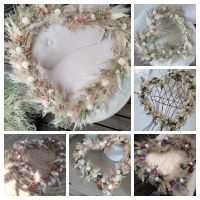 Trockenblumen Herzen, Autoschmuck, Hochzeit, Boho, Handmade Brandenburg - Beelitz Vorschau