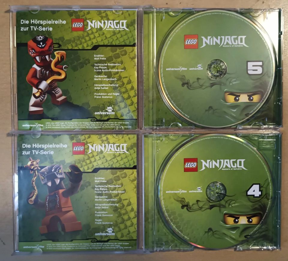 Ninjago Hörspiel CD 1-5 in Insheim