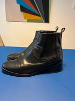 Lederstiefeletten Zara schwarz Kroko 41 Bayern - Augsburg Vorschau