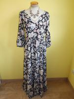 Kleid Yessica mit Blüten fit&flare lang Gr 36 wie neu Versand Kr. München - Grünwald Vorschau