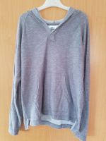 Peppert´s Cooler grau brauner Hoodie Kapuzenpullover Gr 146/152 Leipzig - Kleinzschocher Vorschau