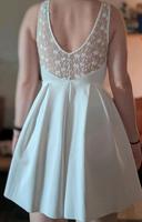 süßes weißes Cocktailkleid Niedersachsen - Uetze Vorschau