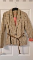 Blazer beige geblümt Blumenmuster Blümchen L Nordrhein-Westfalen - Odenthal Vorschau