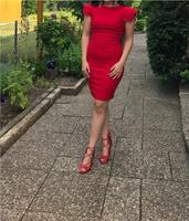 Asos Abendkleid Partykleid eng Abiball rot Gr. 34 XS Hessen - Dreieich Vorschau
