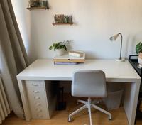 Schreibtisch Ikea Malm weiß mit Ausziehplatte Bonn - Kessenich Vorschau