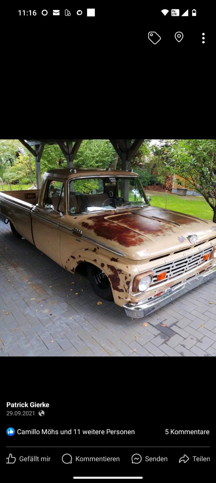 Abbildung des Autos 1964 Ford F100 Airride H…