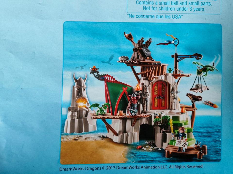 Playmobil 9243 Insel Berk + Dragos Schiff 9244 in Meppen