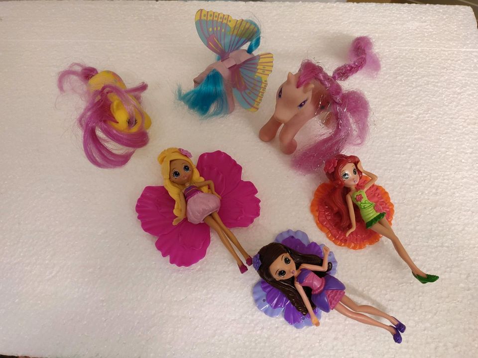 Plüsch Barbie Pferd und Winx Feen in Oberkirch