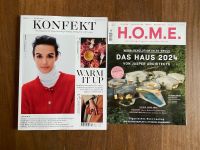 KONFEKT Winter 23/24 H.O.M.E. 01/2024 Zeitschriften München - Bogenhausen Vorschau