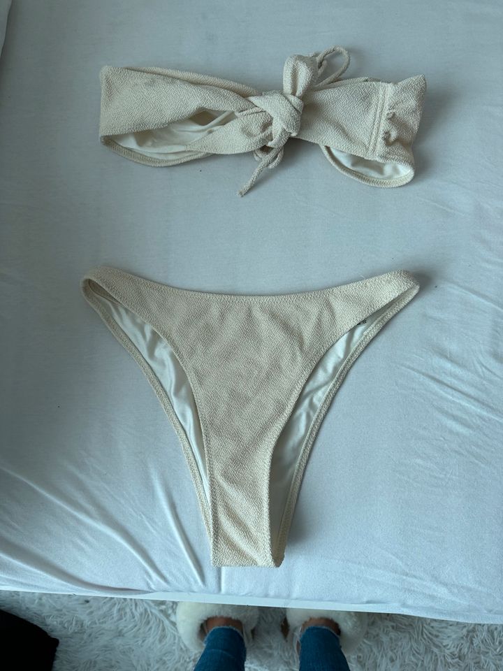 LE PETIT TROU Bikini Größe M creme wie Neu in Freiburg im Breisgau