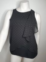 Chiffontop Nieten 42 schwarz Gold festlich Top Bluse Nordrhein-Westfalen - Oberhausen Vorschau