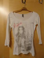 Weißes langarm T-Shirt Madonna Baden-Württemberg - Aalen Vorschau