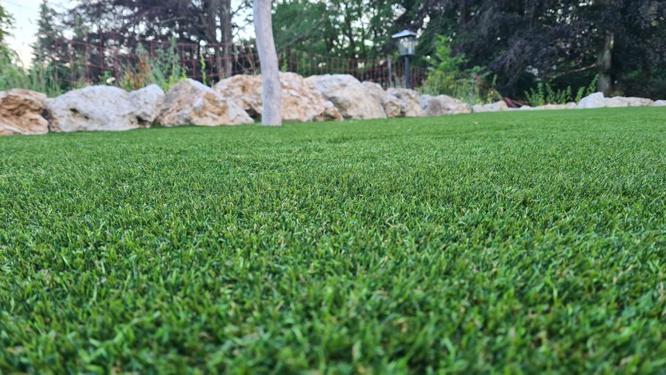 ✔️Kunstrasen Garten Balkon Terrasse verlegen Landscaping Unterbau in Darmstadt