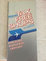 MALEV Tax Free Shop Prospekt / Balkantourist Sachsen-Anhalt - Merseburg Vorschau