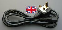 Stromkabel UK Stecker britisch 3-Pin, IEC weiblich 1,8m 5 Ampere Bayern - Plattling Vorschau